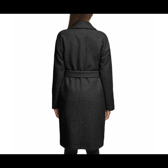 New Kenneth Cole Ladies' Boucle Wrap Coat - Picture 5 of 12